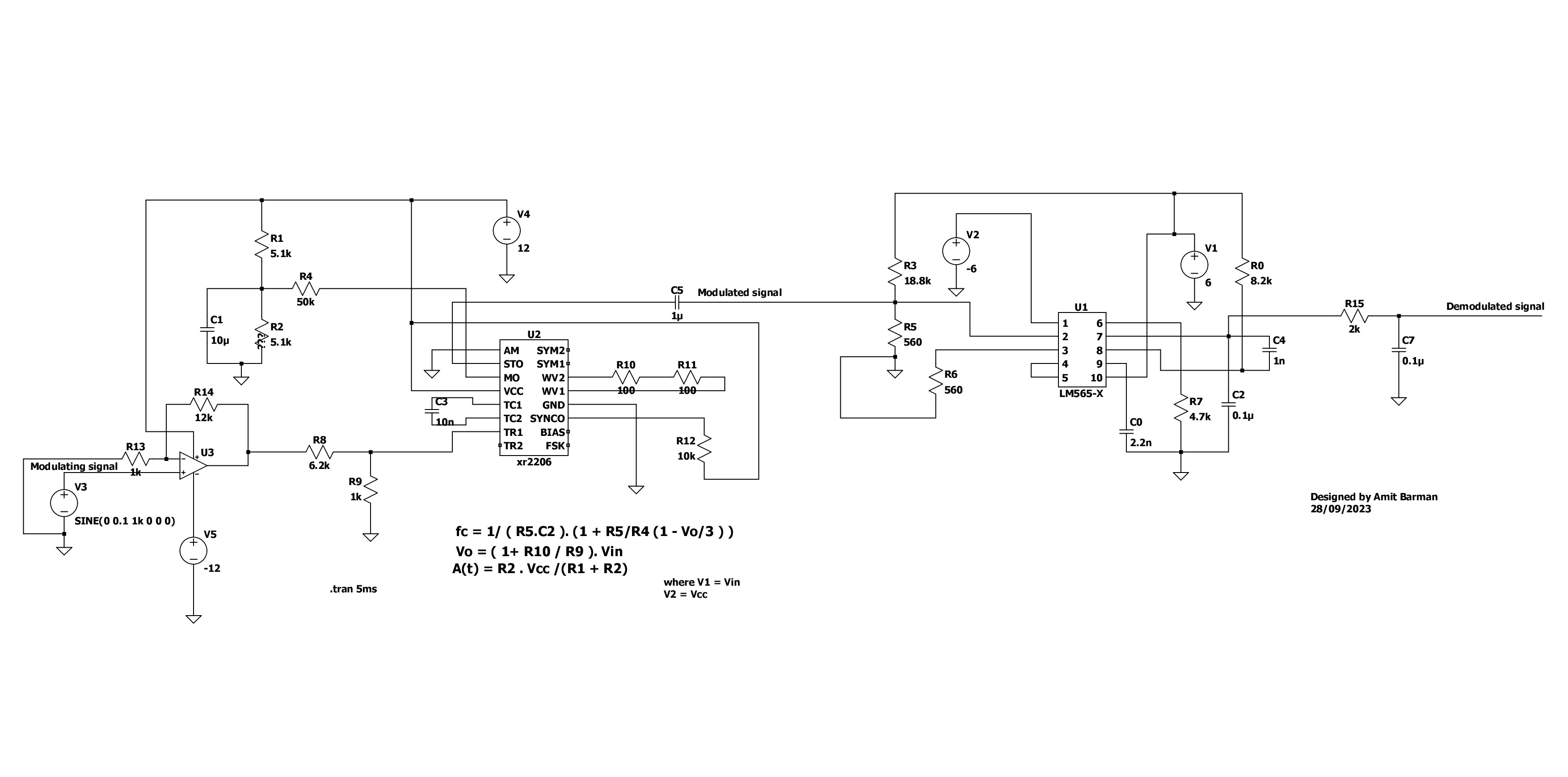 xr2206 and lm565